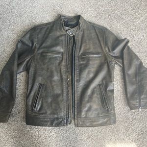 Leather jacket